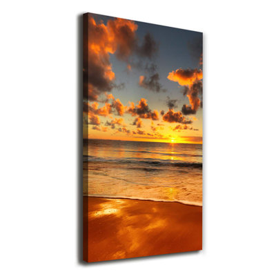 Australian Beach - Wrapped Canvas Print
