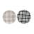 Valdivia Plastic / Acrylic Plaid Charger