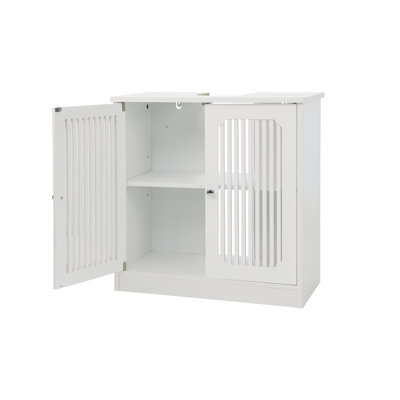 Meuble-lavabo de salle de bain sans lavabo