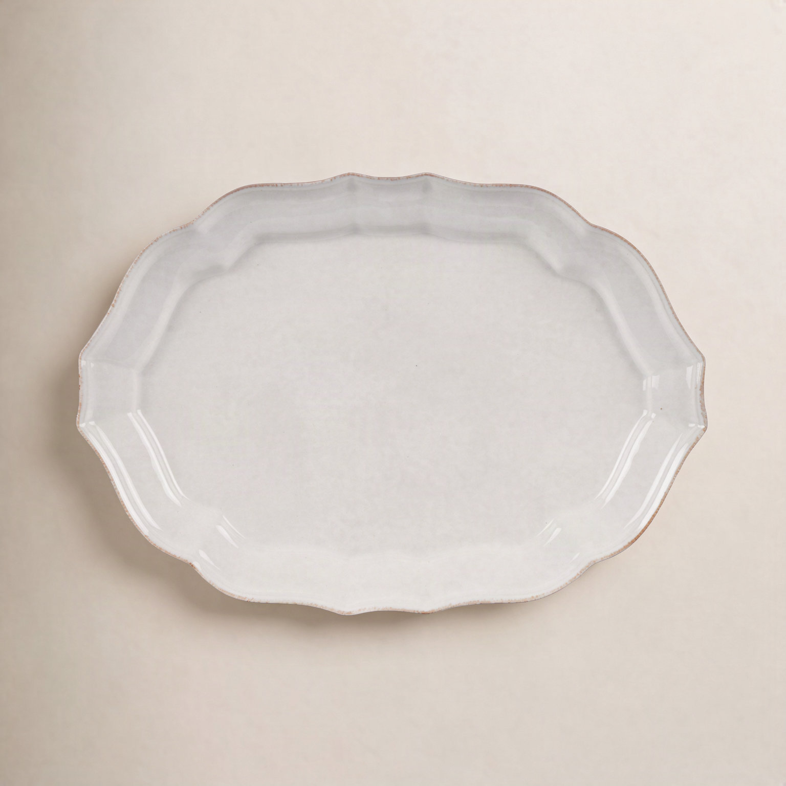 Impressions Oval Platter, 1.5" H x 12.5" W x 17.5" L