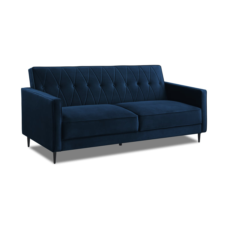 Aticus 3 Seater Sofa Bed, Midnight Blue