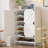 Shoe Cabinet With Doors, 6-Tier Shoe Storage Cabinet With Adjustable Shelves