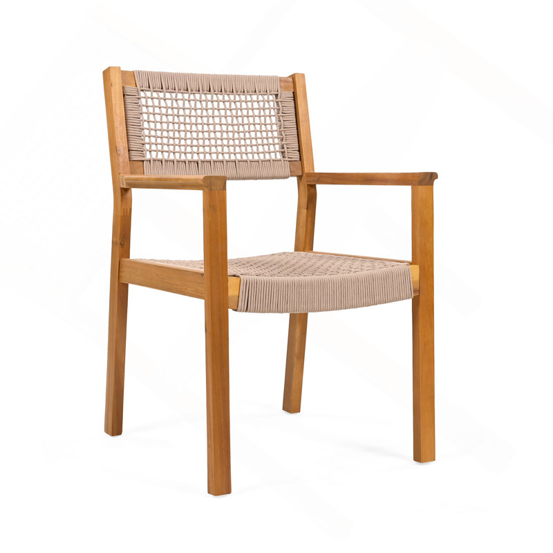 Chaise de salle à manger brun clair, Marron clair