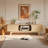 Stylish TV Stand For Tvs With 2 Cabinets & Shelves-275024654-275024653