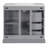 36" Modern Bathroom Vanity with Ceramic Sink-116792534