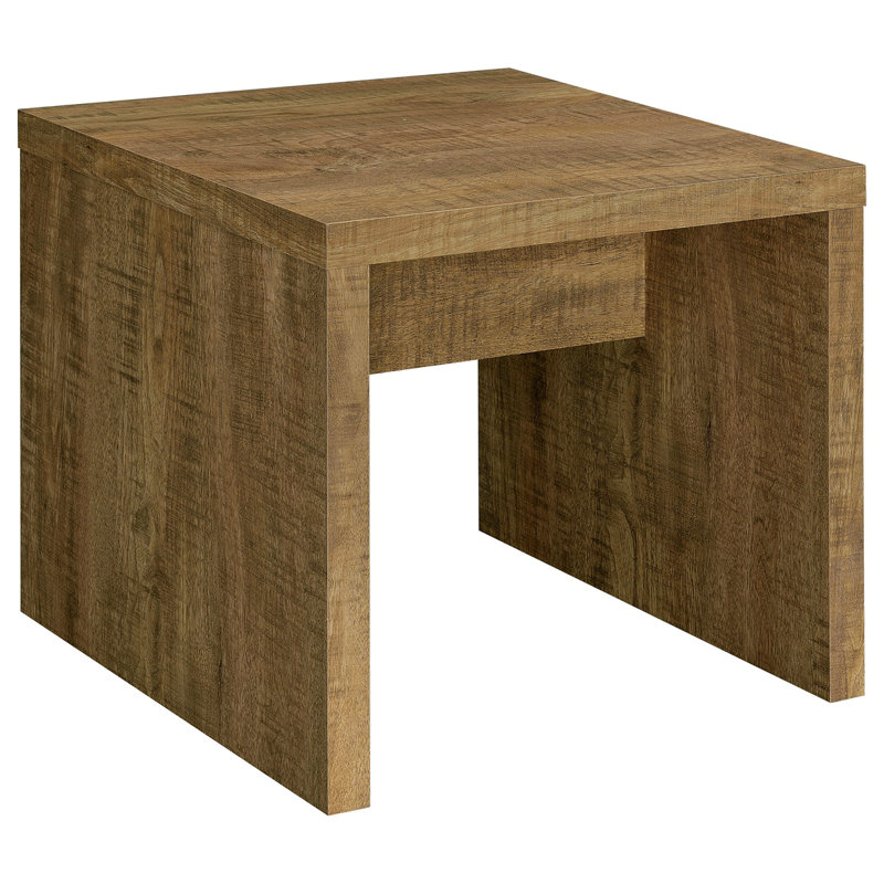 Table de bout en bois d'ingénierie Brianna