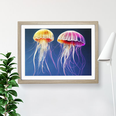 Jellyfish - Single Picture Frame Print