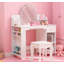 Coiffeuse pour enfants avec miroir lumineux et tabouret, bureau réglable à DEL avec rangement pour filles de 3 à 9 ans-1662210274