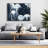 Medusa - Aquatic Blue Framed Canvas for Home Decor