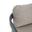 Chaise de patio d'extérieur en aluminium Pula, ensemble de 2