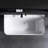 Tidal 55'' Back to Wall Acrylic Tub Deep Soaking Acrylic Bathtub