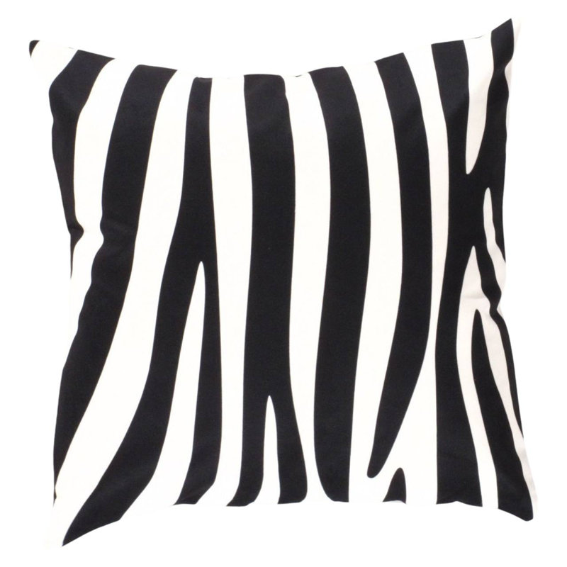 Coussin en velours Pasargad, H 16 po x l 16 po, Carrée