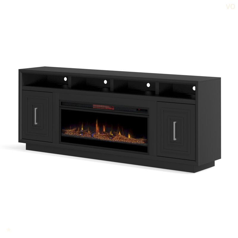 Meuble télé avec téléviseur Bridgevine Home Sunset, H 33 po x L 83 po x l 17 po