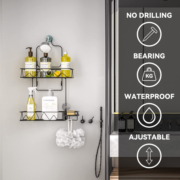 Emmie-Leigh Hanging Stainless Steel Shower Caddy