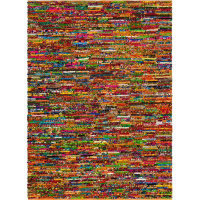 Lilan Cotton Abstract Indoor Rug