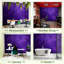 Murale auto-adhésive moderne pour chambre à coucher Peel and Stick L 100 po x l 144 po avec imprimé abstrait violet mauve-1463514063