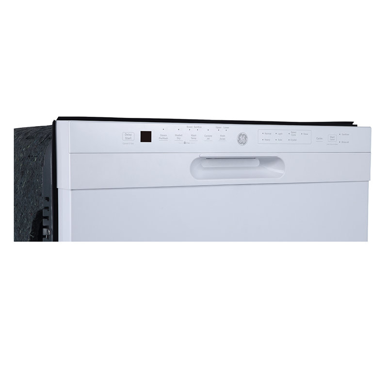 24" 48 dBA Built-in Digital Control Dishwasher, White