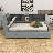Full Size Wooden Storage Daybed Frame, Modern Platform Bed With Drawers & Flip Headboard & Shelves, Full Floor-Bed W/Upholstered Headboard&Storage, No Box Spring Needed-724404716