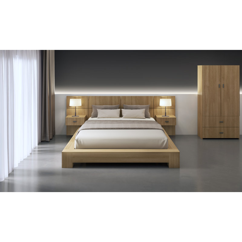 Jacoury Headboard, Light Brown