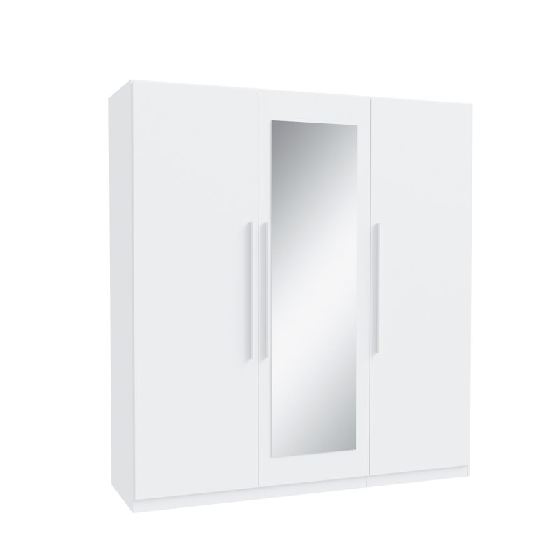 Ramina 3 Door Manufactured Wood Wardrobe