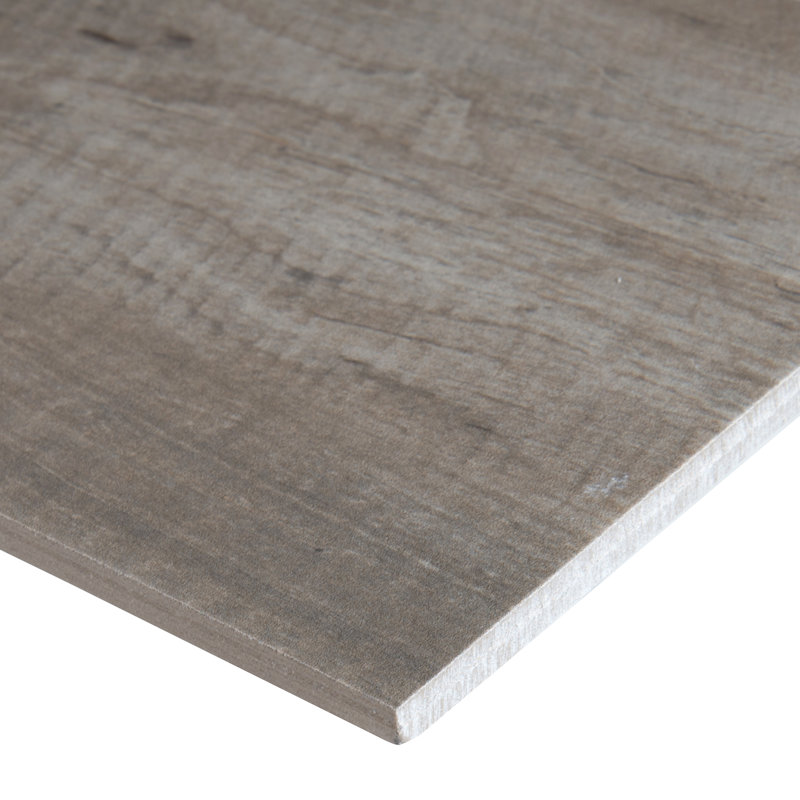 Canyon Run 8 in. x 48 in. Matte Porcelain Wood Look Floor and Wall Tile, Sela