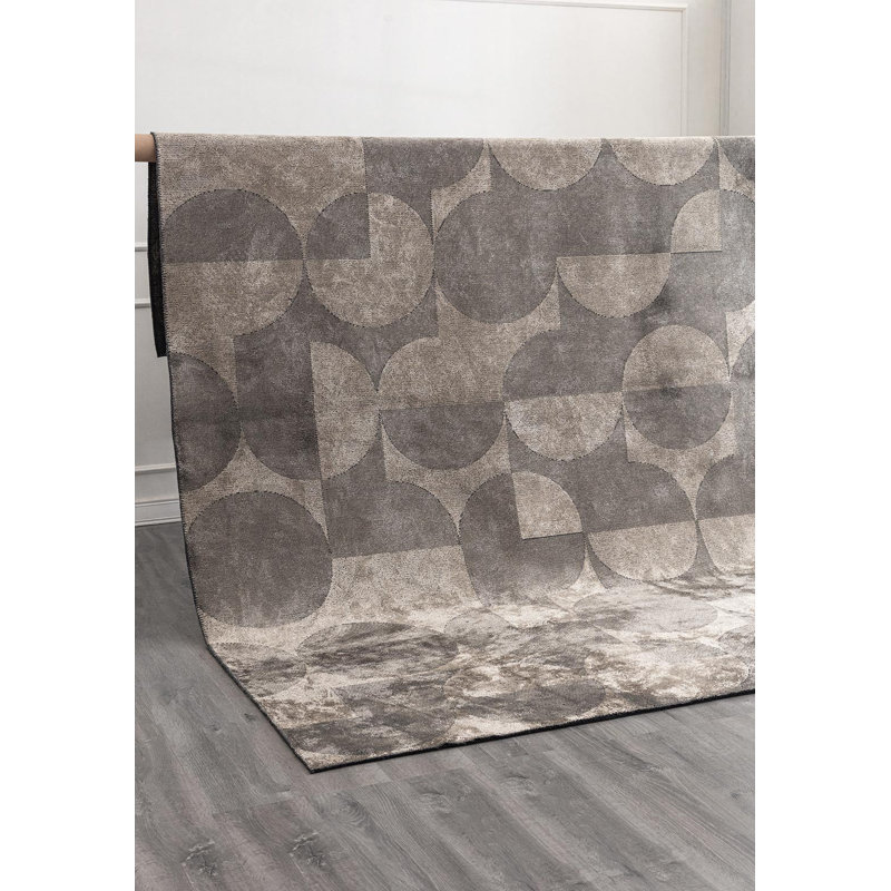 Tapis à pois Modern Modern, Rectangle 9 pi x 12 pi