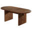 160cm Solid Wood Oval Conference Table
