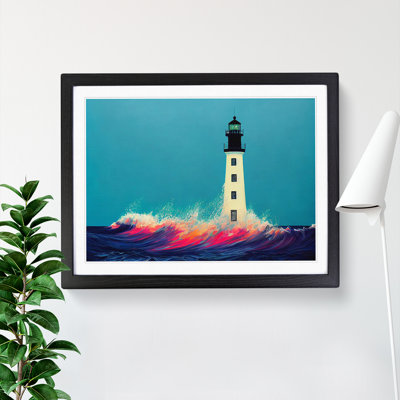 Delicious Lighthouse - Single Picture Frame Painting
