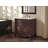 36 Inch Mahogany Wood Classic Style Madison Cream Marble Countertop Bathroom Sink Vanity-2108856423
