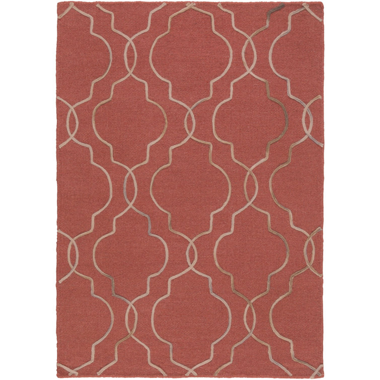 Wool Geometric Indoor Rug
