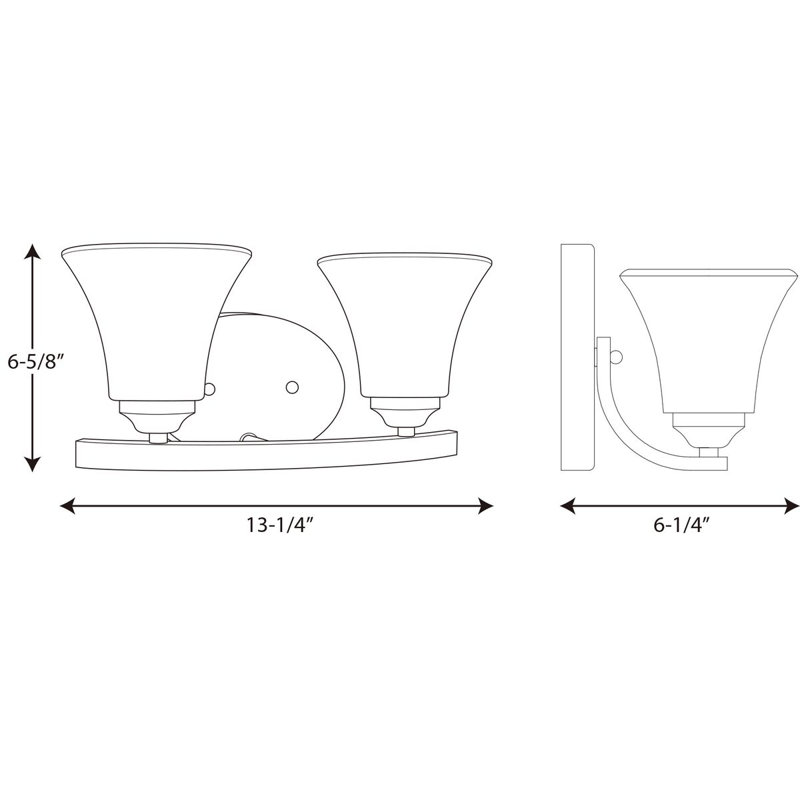 Éclairage pour meuble-lavabo Hilary