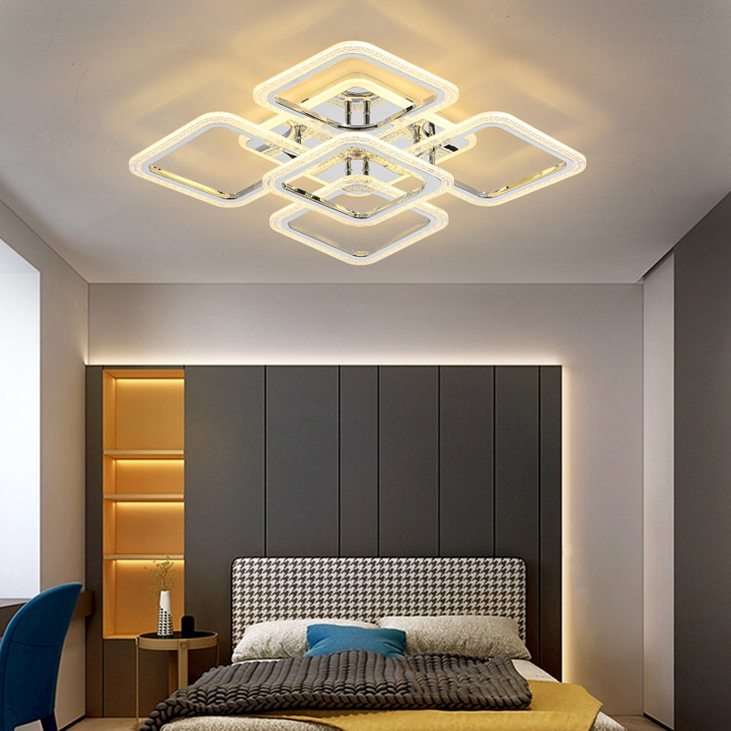 Lolanda 5 - Light 23.62" Acrylic LED Flush Mount