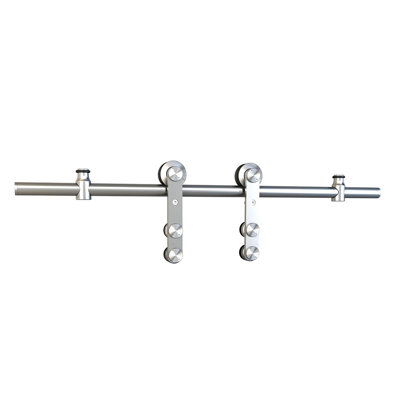 Stainless Steel Barn Door Hardware Kit
