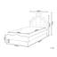 Kids Bed Crown Velvet 90 x 200 cm (EU Single) 