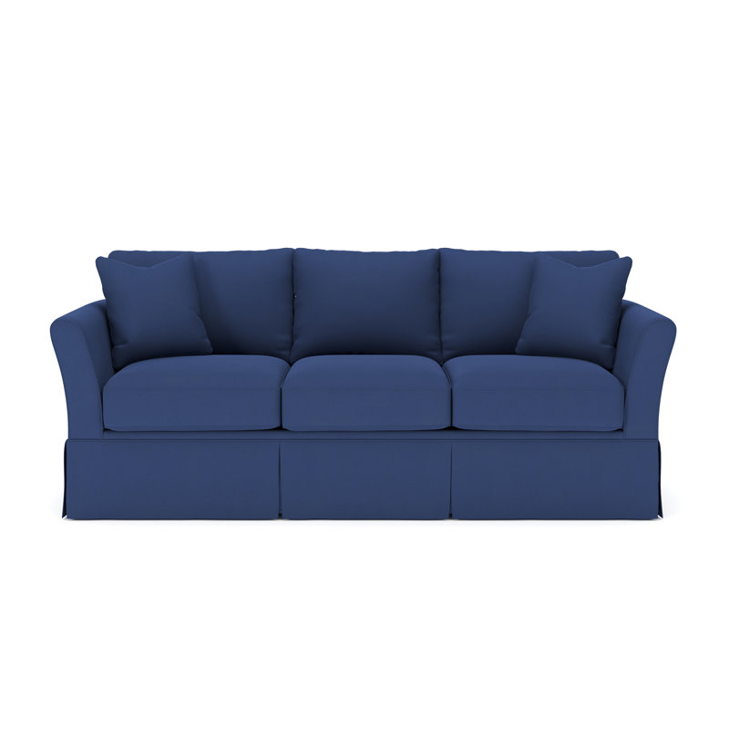 Canapé rembourré 83 po Shelby, Toile bleu marine Sunbrella®