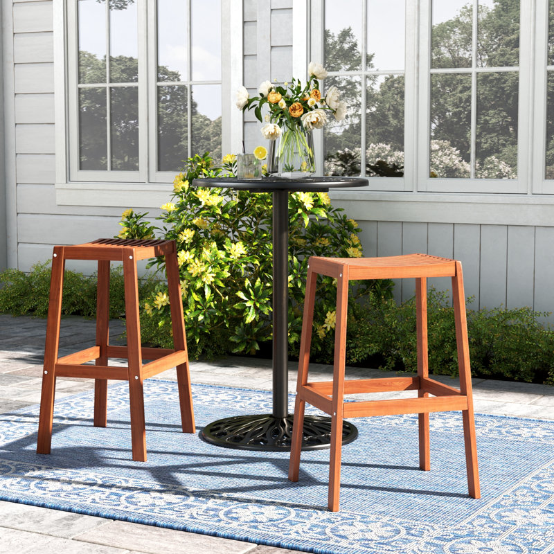 Tabouret de bar Gwenda, Brun