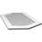 Vertical Peaked Surface Mount Signature Urethane Non-Functional Gable Vent 4/12 Pitch Primed Tan-101892169