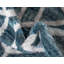 Tapis contemporain Eshin de couleur turquoise-1000966342