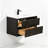 36" Transitional Floating Medium Wood Bath Vanity with 1" Engineered Marble Top-1306221247