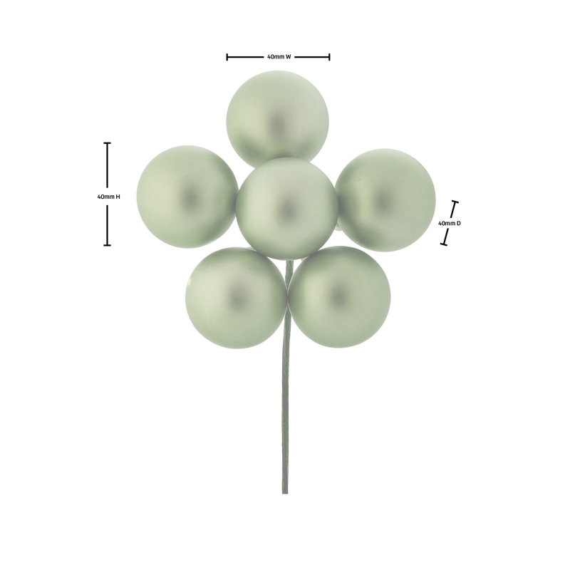 Boule de 40 po 40 po , Vert