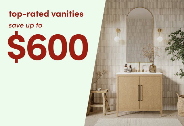 deals on top-rated vanities