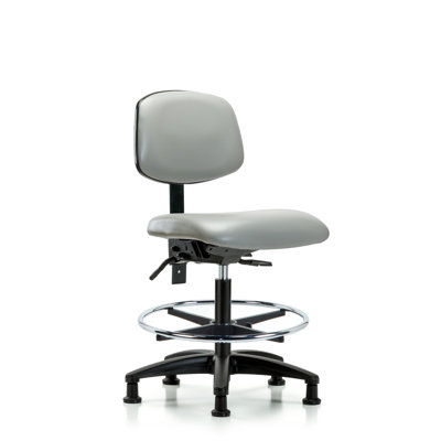 Lucrezia Vinyl Drafting Chair