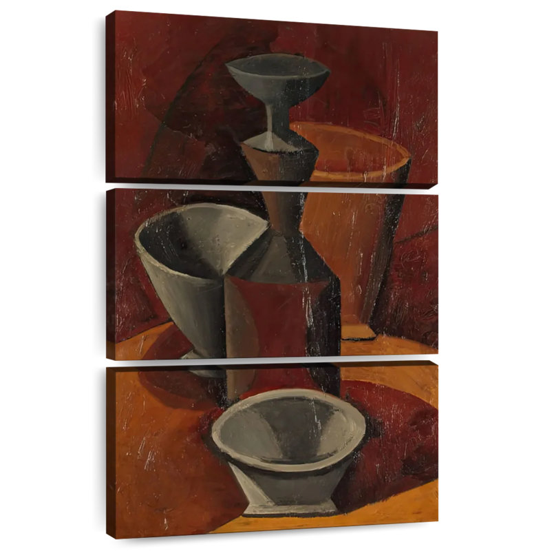 Avery Pitcher And Bowls, 38" H x 24" W