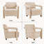 Fauteuil en chenille de 29,9 po de largeur avec structure en bois massif-923120753