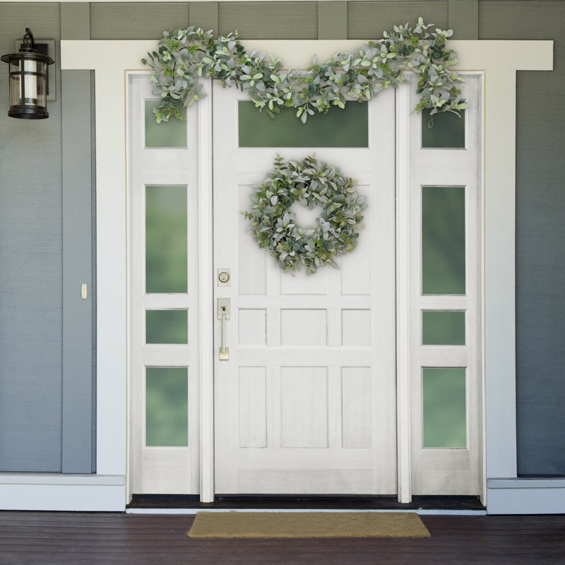 Lambs Ear 22" Polyester Wreath