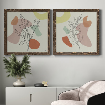 «Growing Strong I», ensemble de 2 peintures