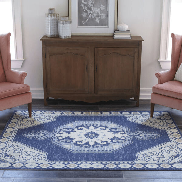 Denya Oriental Indoor Rug, Rectangle 9'9" x 12'6"