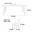 Full support rectangular dining table-109243491