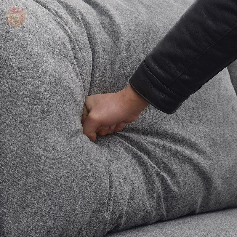 Élégant et confortable canapé modulaire 3 pièces avec sièges spacieux et coussins supplémentaires pour les salons modernes