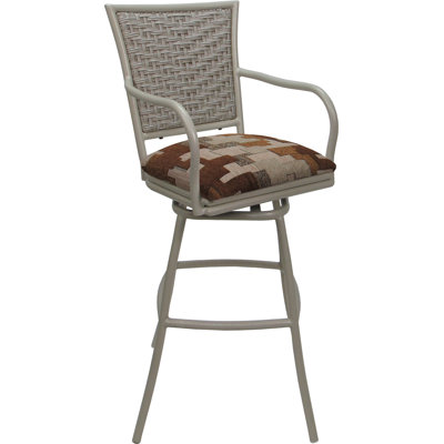 Tabouret pivotant d'extérieur très haut - 34 po